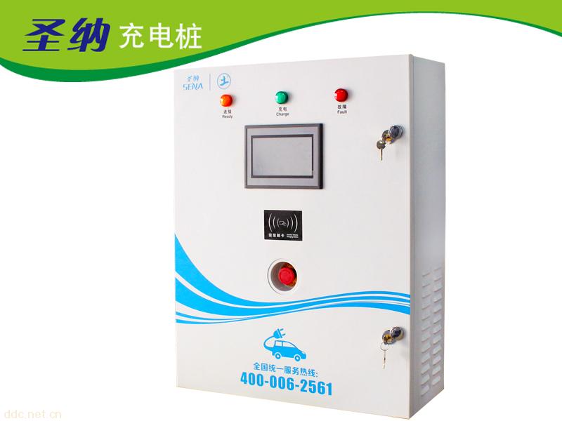 天津圣纳10KW/750V壁挂直流充电桩刷卡计费充电桩